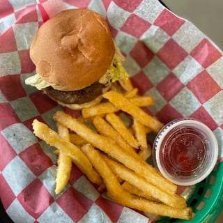 Zodi Burgers and Fries